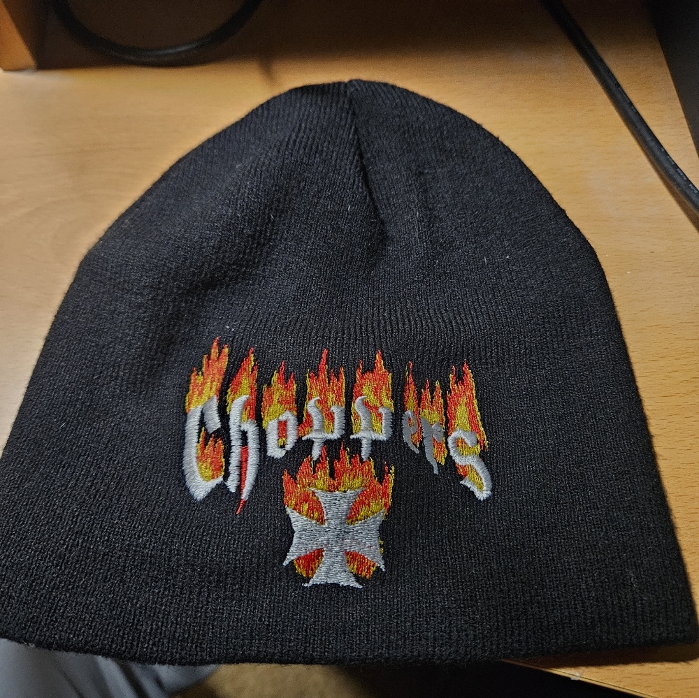 🌟3/$25🌟 Vintage Chopper Skull Cap Beanie